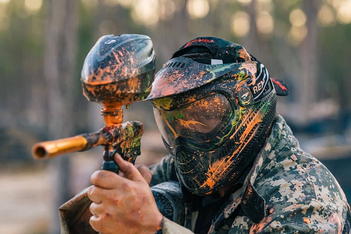 sydney paintball player