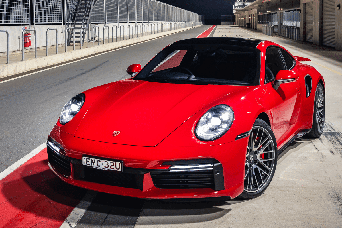 2021 porsche 911 turbo review front quarter 2