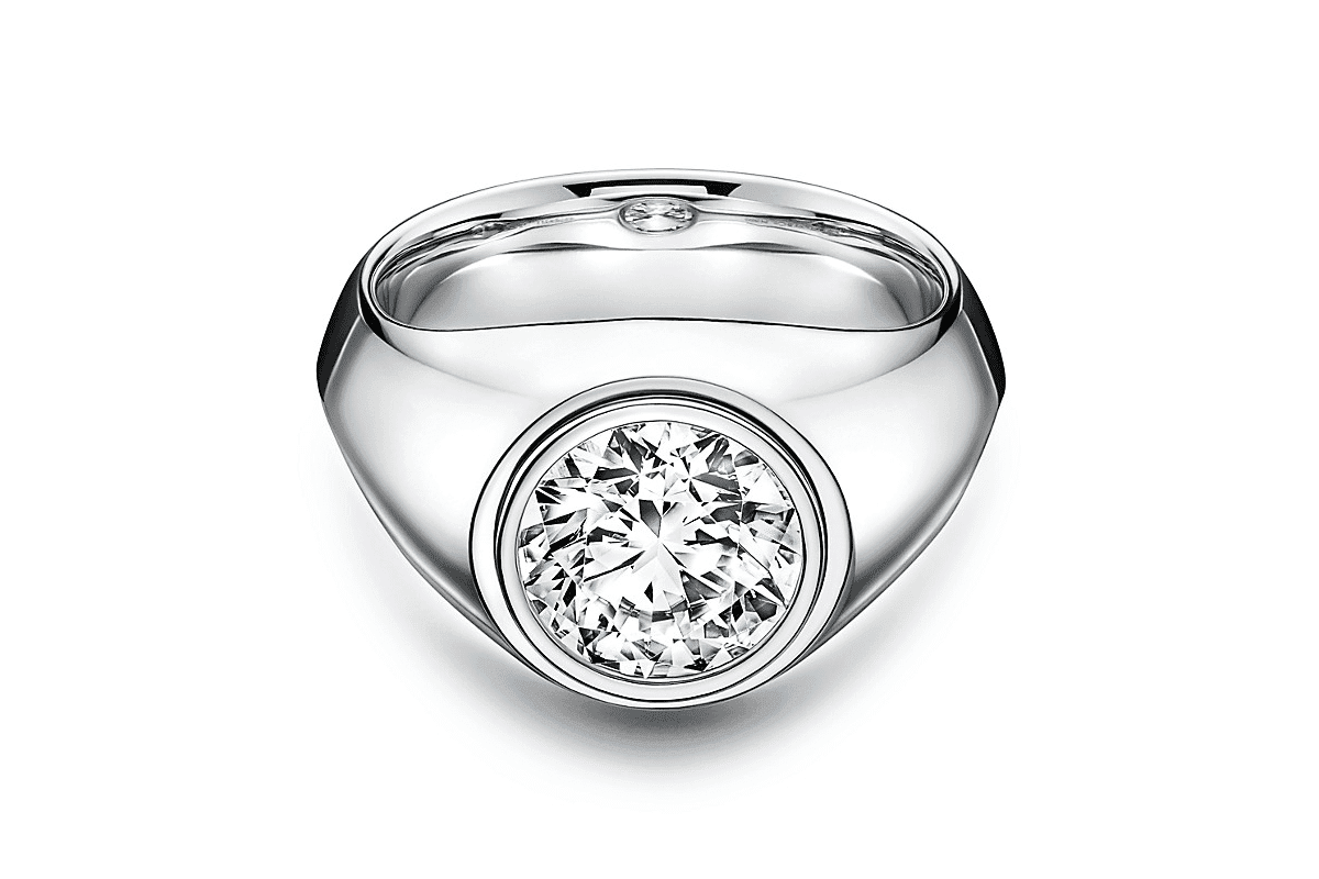 Tiffany engagement rings large round diamond