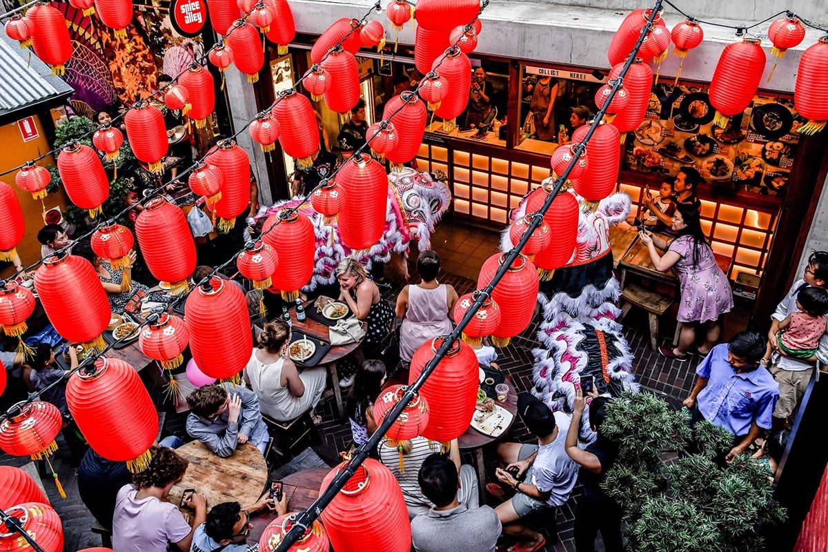 Spice Alley interior