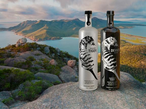 1 tasmanian devils edition tiger vodka