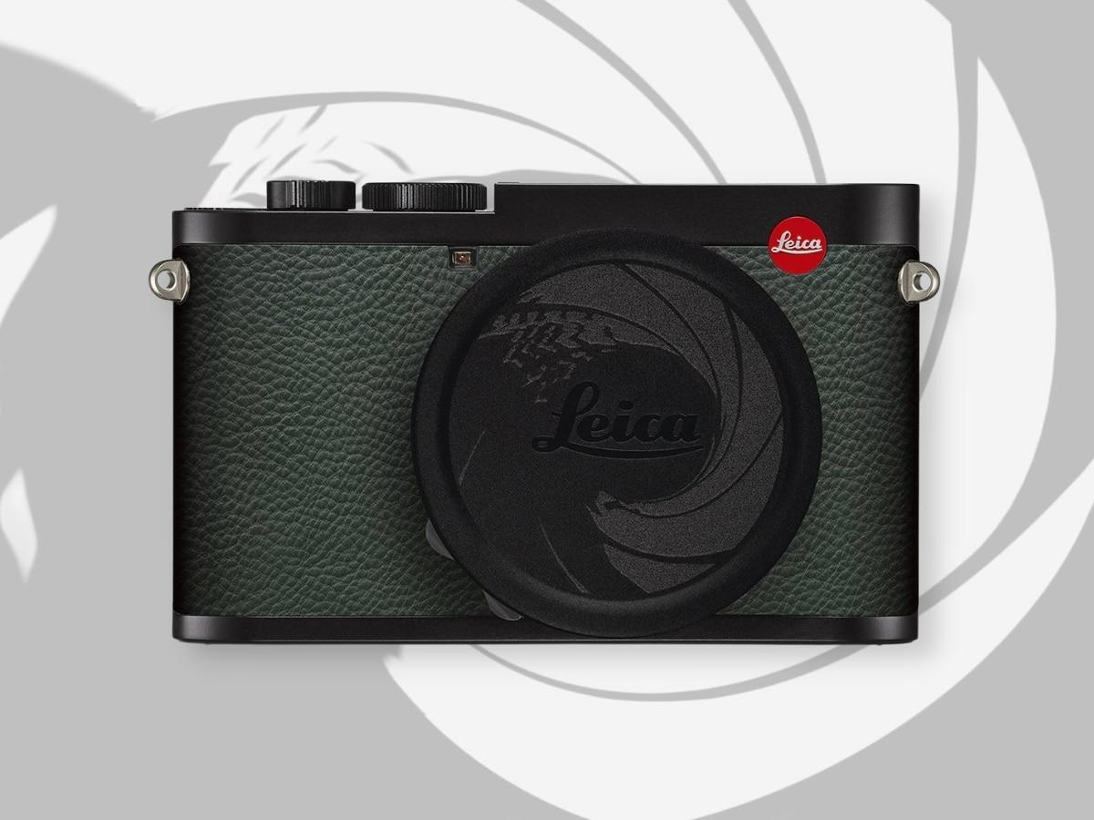 Leica 007 no time to die camera front view