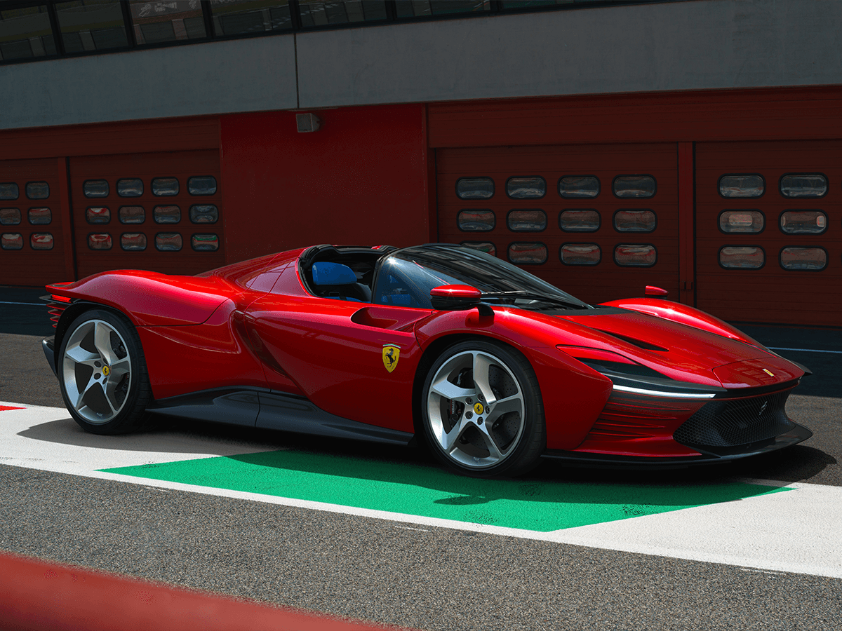 Ferrari daytona sp3 front quarter