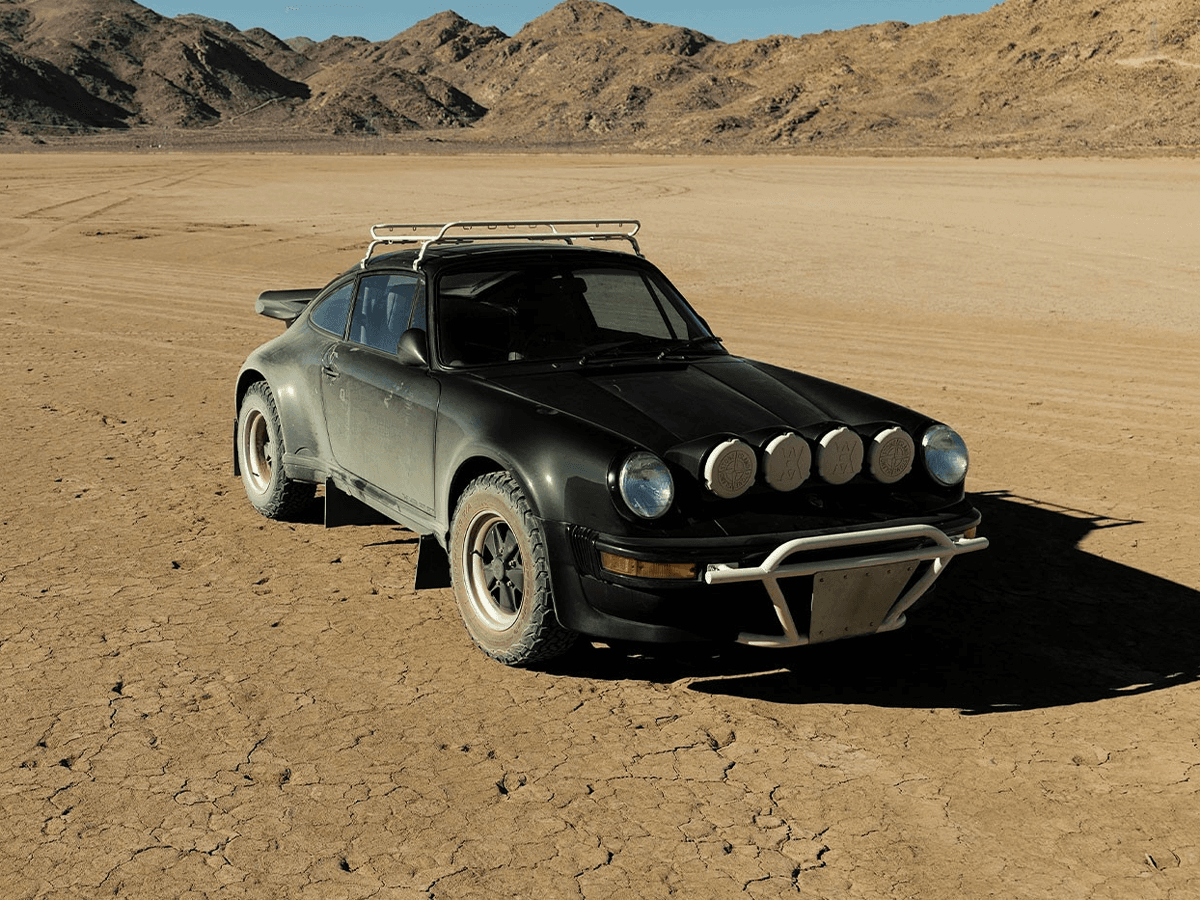 Stone island x daniel arsham porsche safari 911 feature