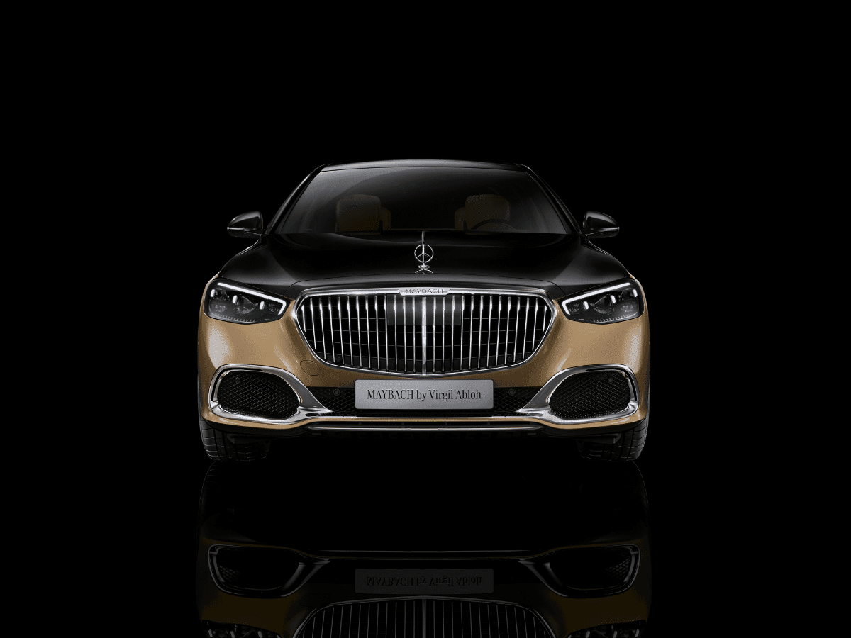 Mercedes maybach s680 by virgil abloh front grille