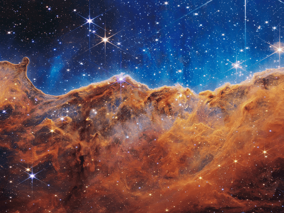 James Webb Telescope Nebula of young stars