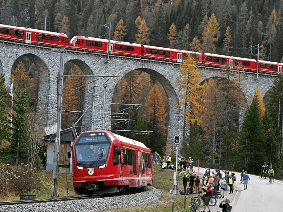 Switzerland Record Longest Passenger Train
