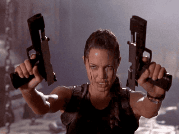 Angelina Jolie in 'Lara Croft: Tomb Raider' (2001) | Image: Paramount Pictures