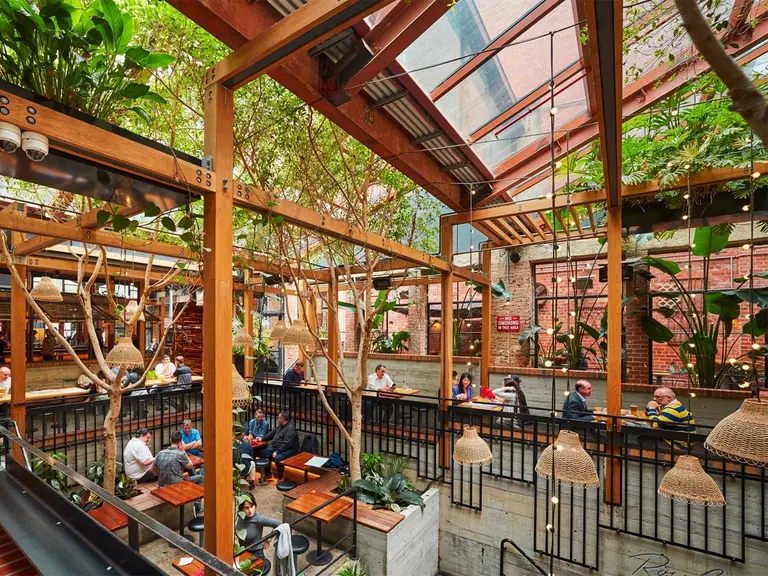 Interior of Garden State Hotel