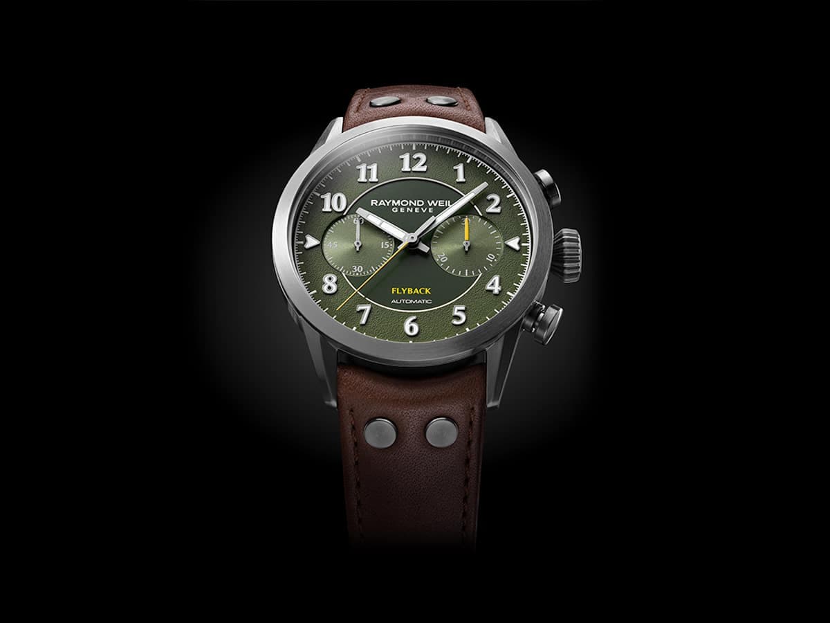 Raymond Weil Freelancer Pilot Flyback Chronograph 7783 | Image: Raymond Weil