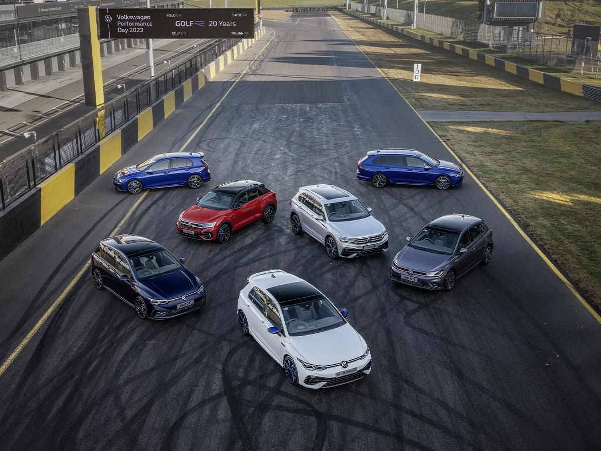 Volkswagen Performance Car Lineup | Image: Volkswagen Australia