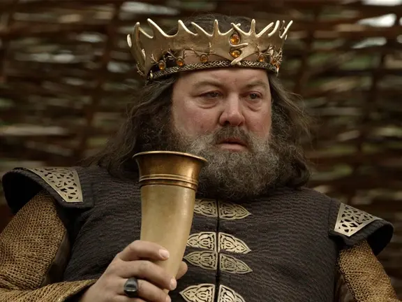 Robert Baratheon More Wine meme from Game of Thrones