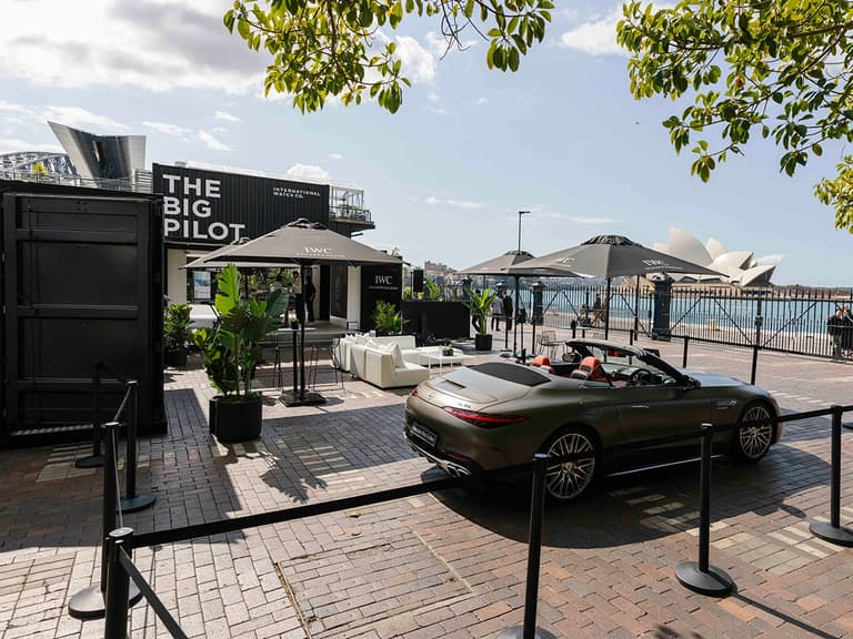 Iwc schaffhausen's interactive exhibition the big pilot roadshow