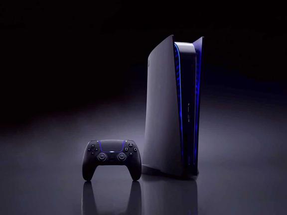 An all-black PS5 concept | Image: Creative Bloq
