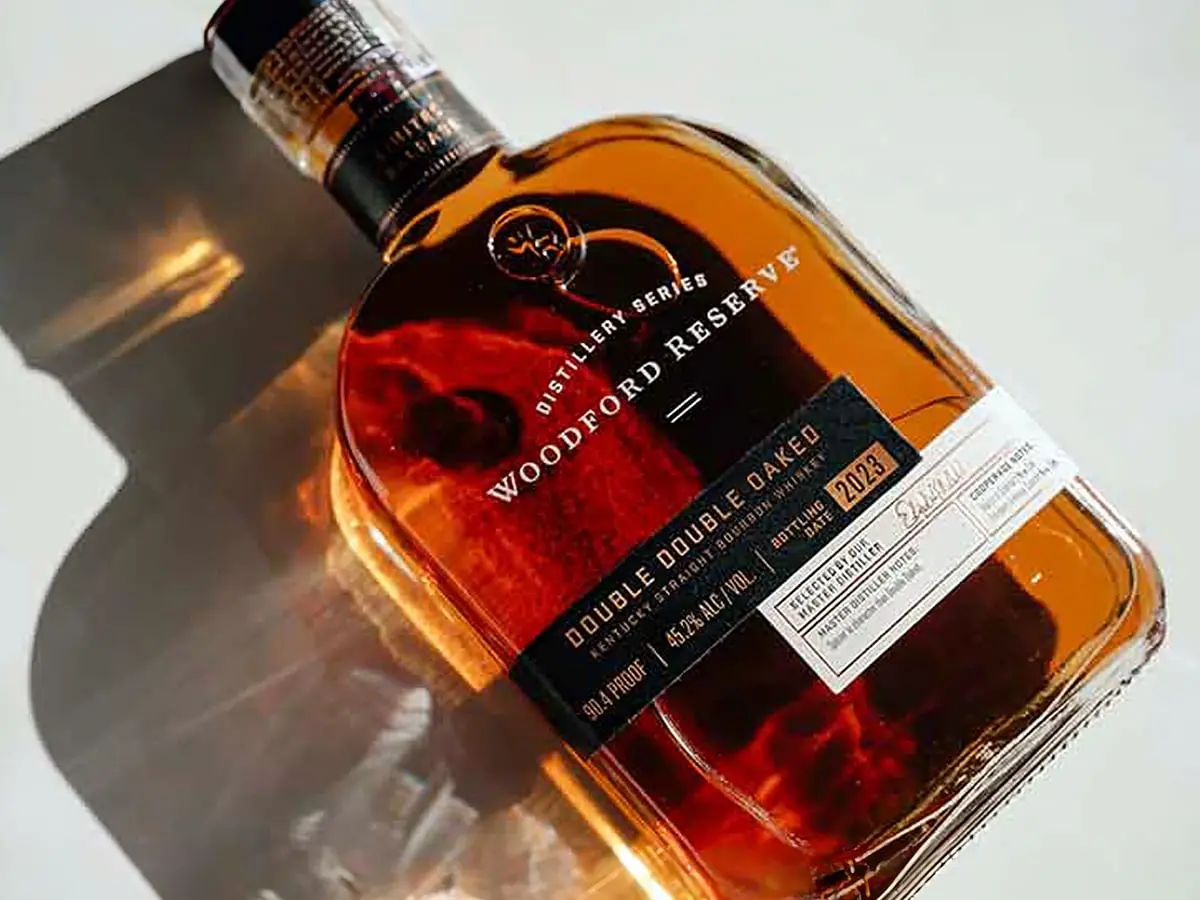 Woodford reserve double double oaked feature