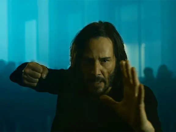 Keanu Reeves in 'The Matrix Resurrections' (2021) | Image: Warner Bros. Pictures