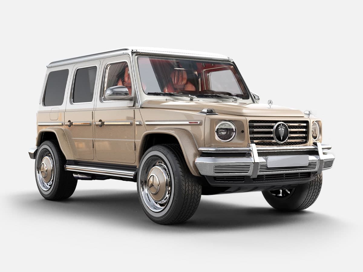 Vintage g wagon by carlex design front three quarter
