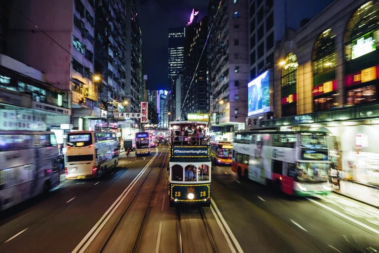 Hong Kong Sevens bar tram
