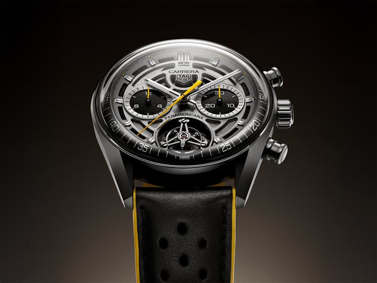 TAG Heuer Carrera Chrono Tourbillon x Porsche Panamericana