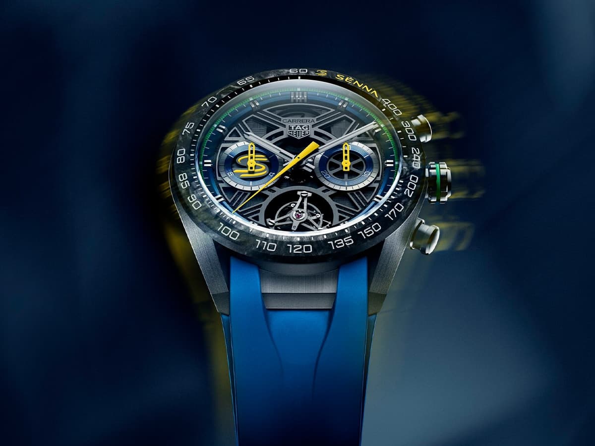TAG Heuer Carrera Chronograph Tourbillon x Senna