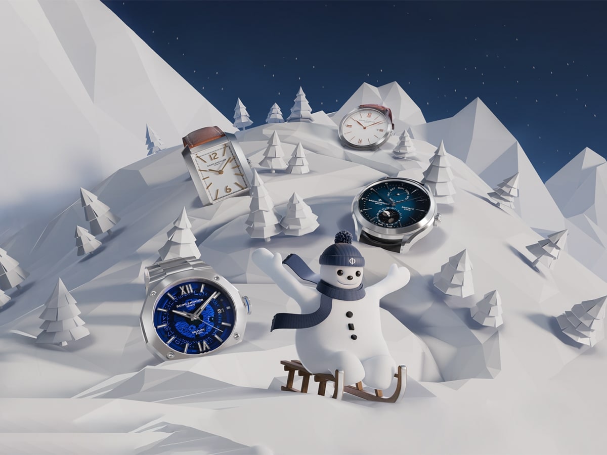 Baume & Mercier Christmas Gift Guide | Image: Baume & Mercier