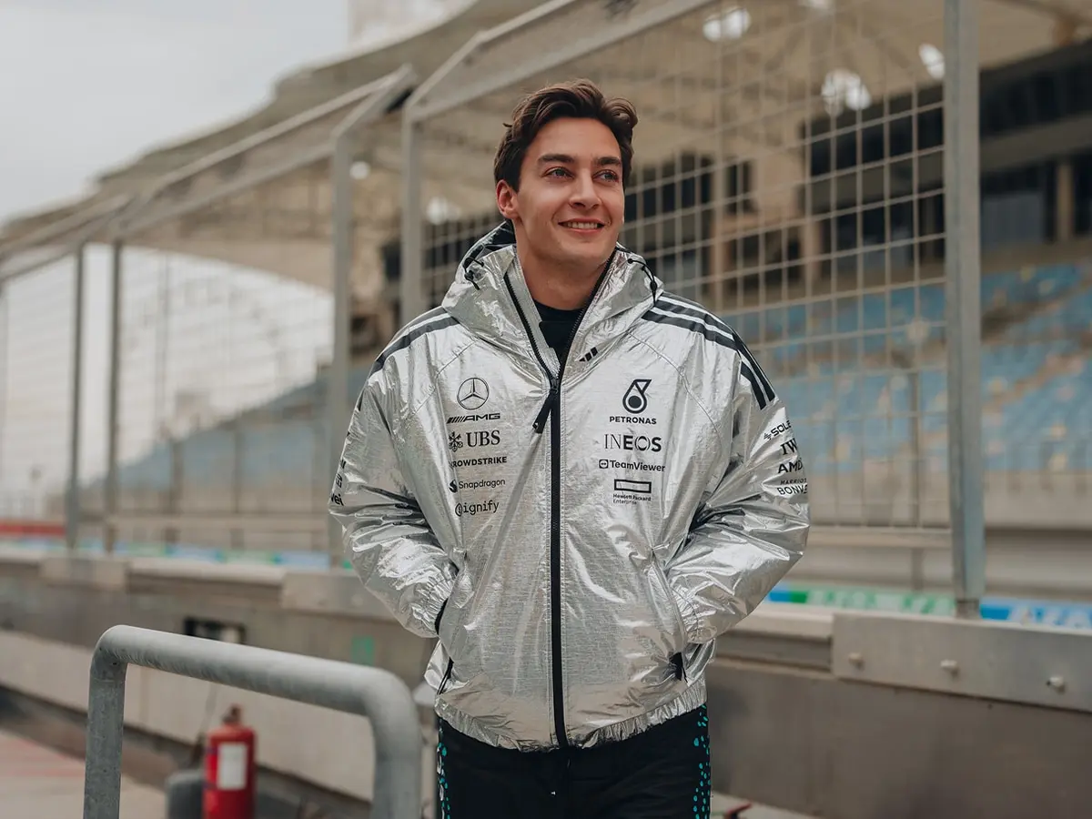 Adidas climacool system worn by george russell