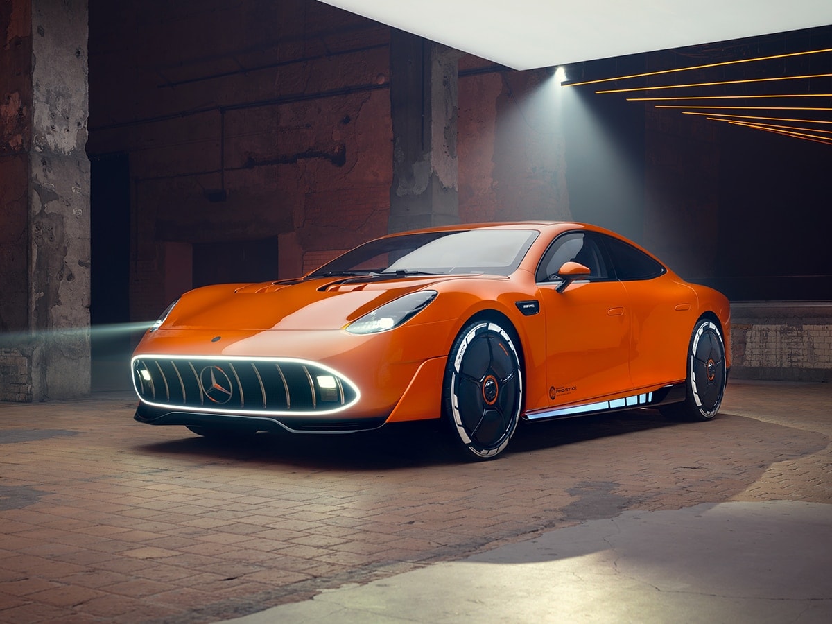 Concept amg gt xx front three quarter