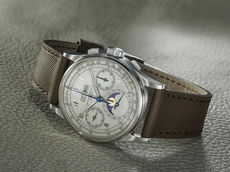 Patek Philippe Perpetual Calendar Chronograph Ref. 1518 | Image: Phillips Auctions