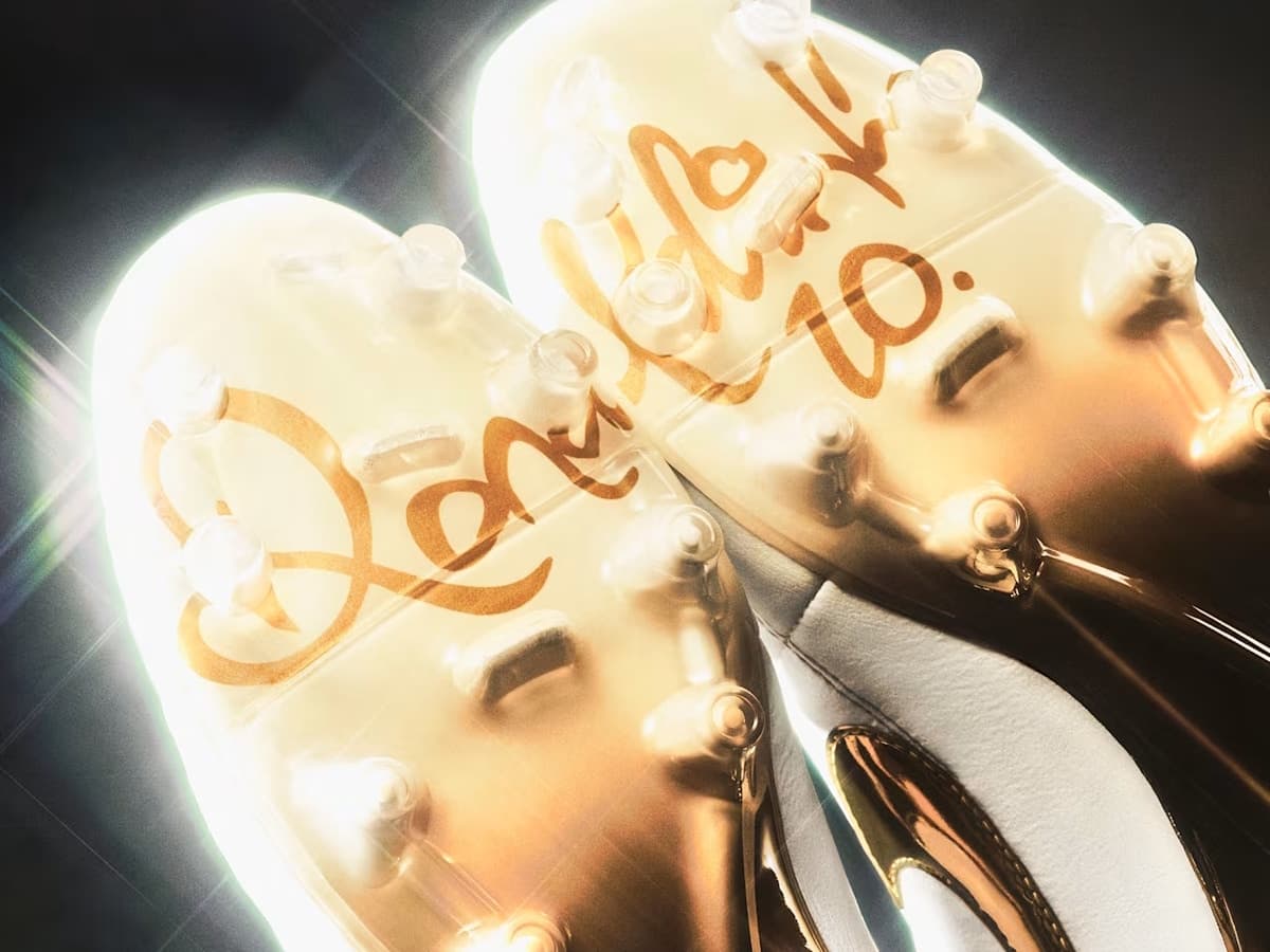 Nike revives ronaldinho's iconic tiempo legend 'touch of gold' boots for 2025