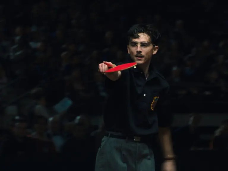 Timothée Chalamet in 'Marty Supreme'