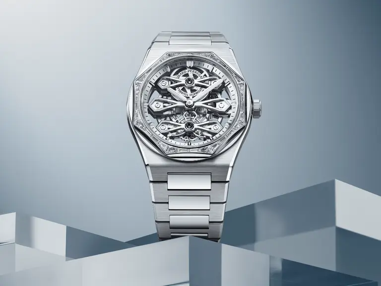 Girard-Perregaux Laureato Three Gold Bridges | Image: The Hour Glass