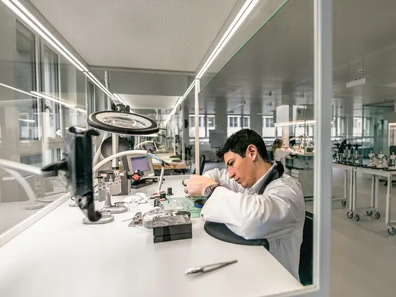 Porsche design's new watch manufactory in grenchen inside 11