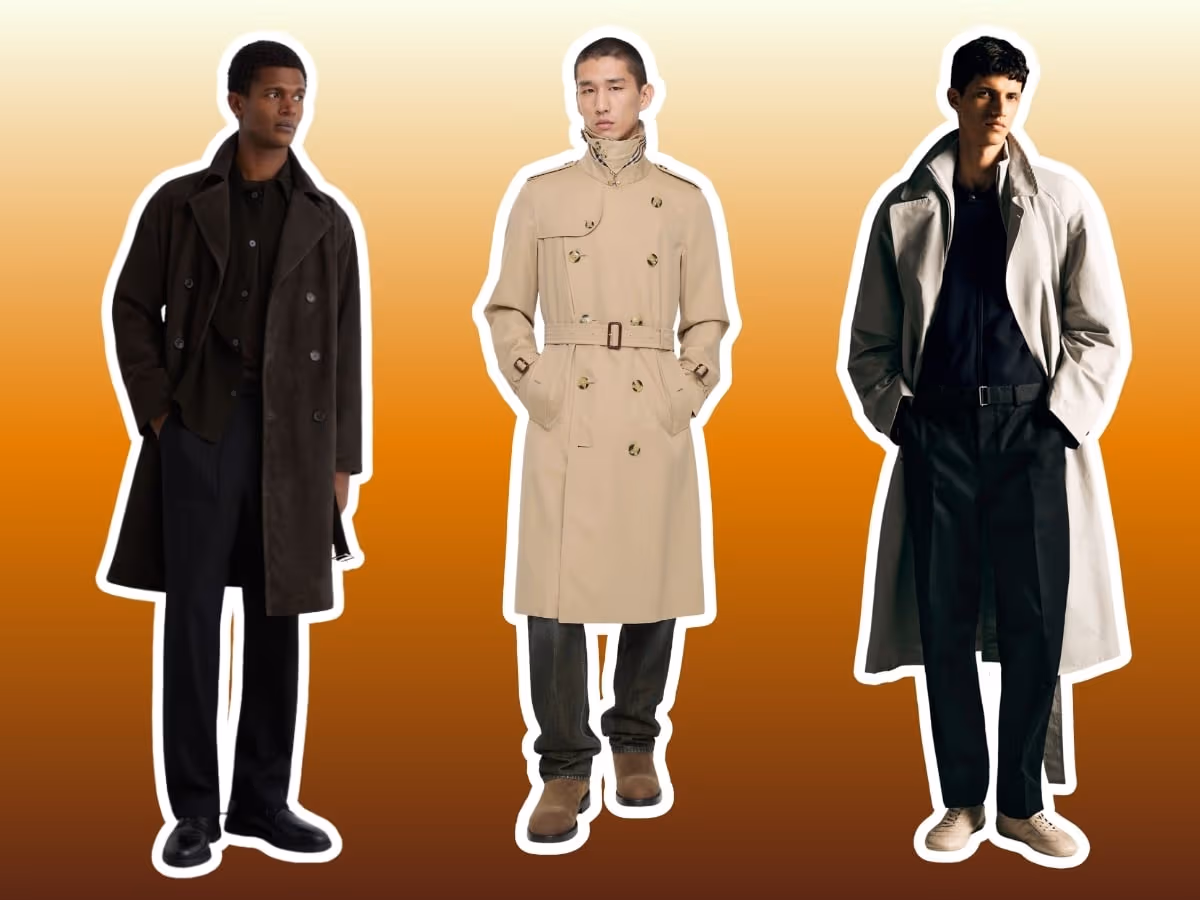 8 best trench coats for men who want timeless style