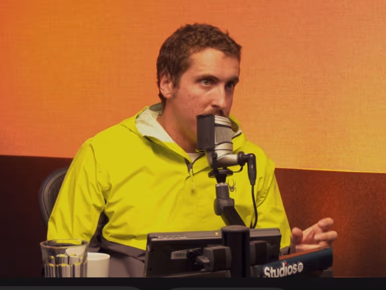 Andrew callaghan speaks on the louis theroux podcast