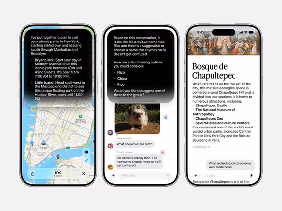 Apple intelligence feature