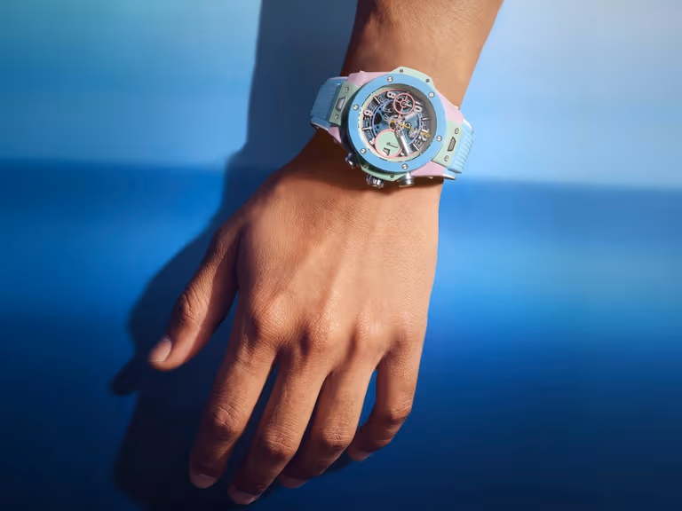 Big bang summer multi coloured ceramic 42mm