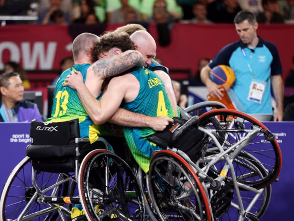 2026 commonwealth games australia 3x3 wheelchair backetball men's gold medal