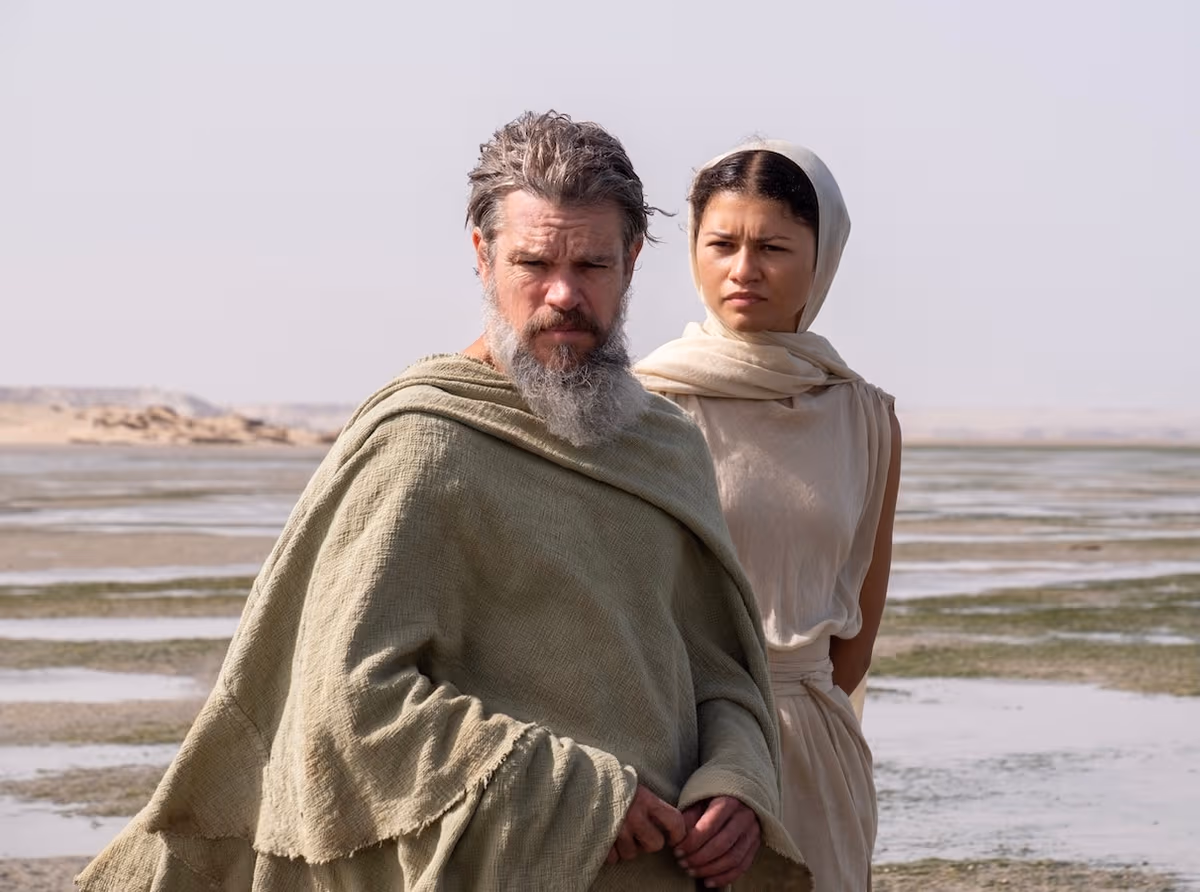 matt damon zendaya the odyssey