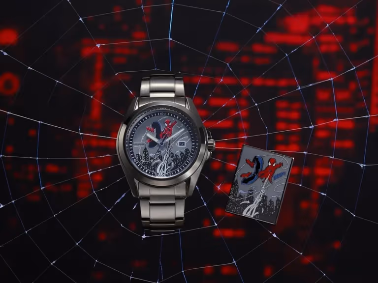 Citizen spider man swings eco drive 5