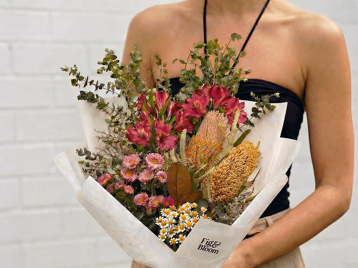 Fig & Bloom native Australian bouquet