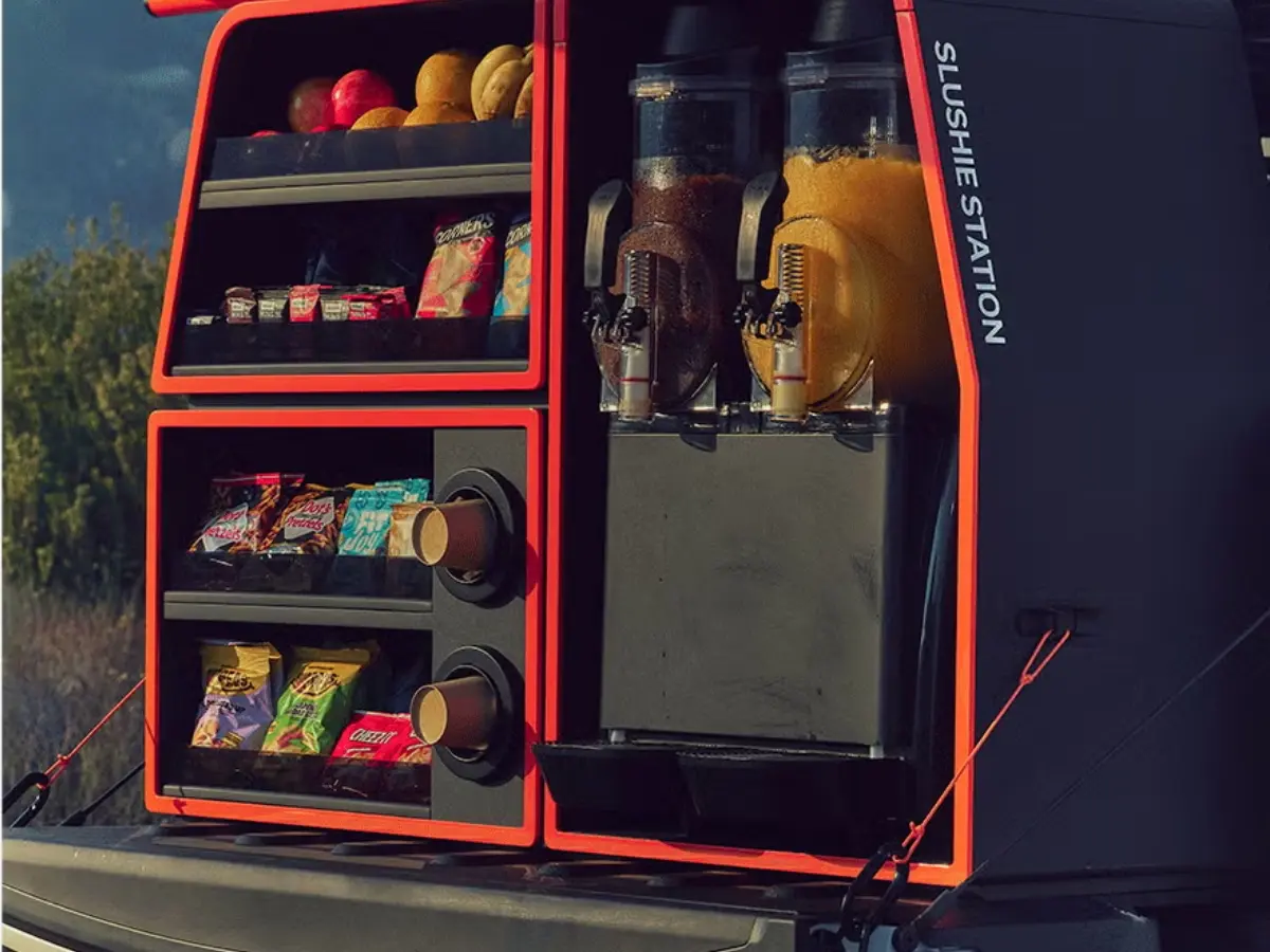 Rivian r1t recharge truck x nike acg 7