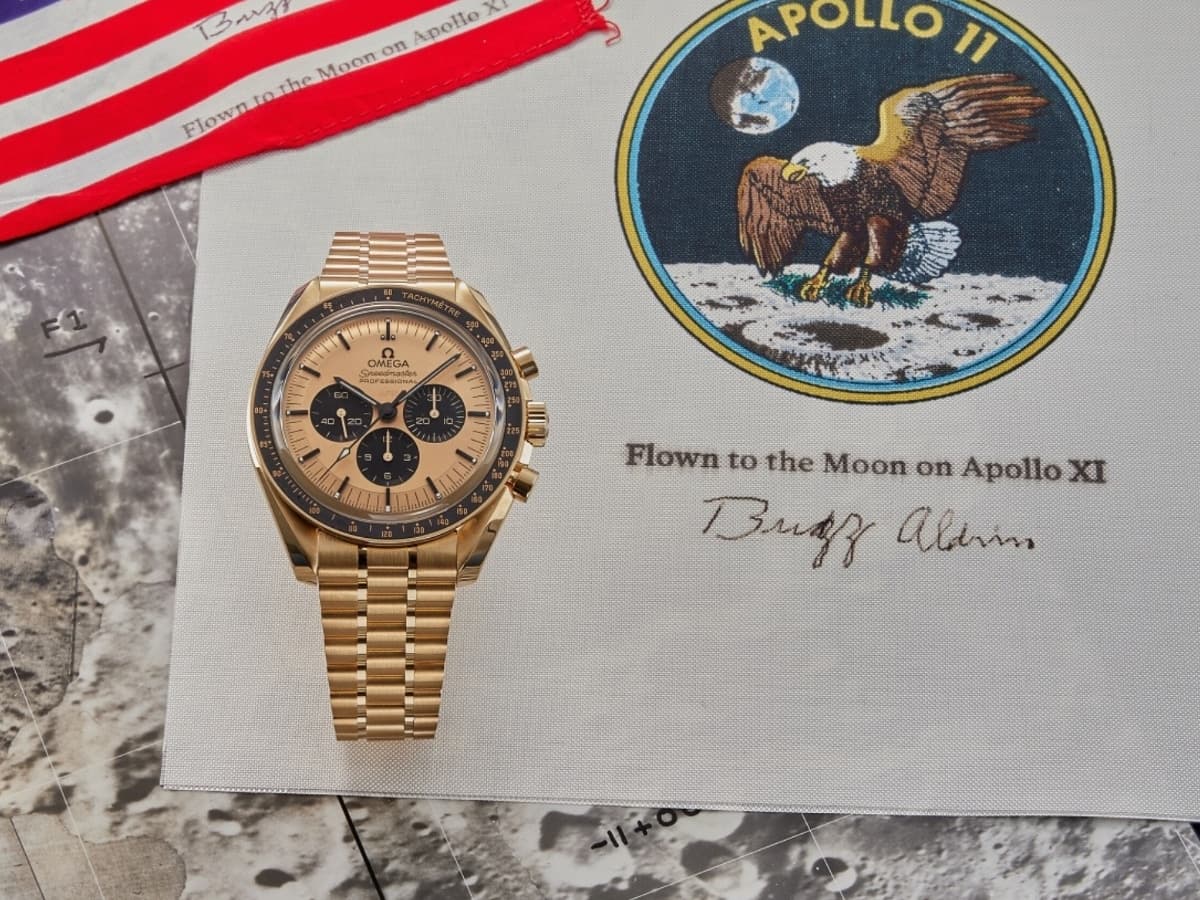 Sotheby's space exploration 2026 auction - buzz aldrin watch 2