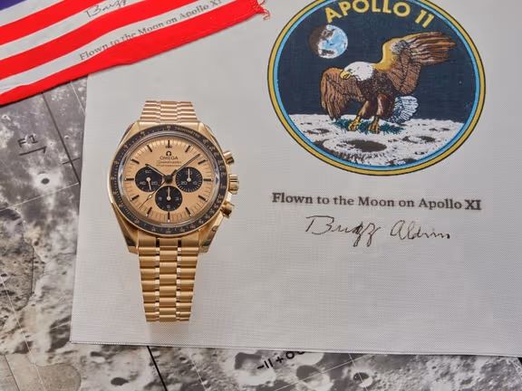 Sotheby's space exploration 2026 auction - buzz aldrin watch 2