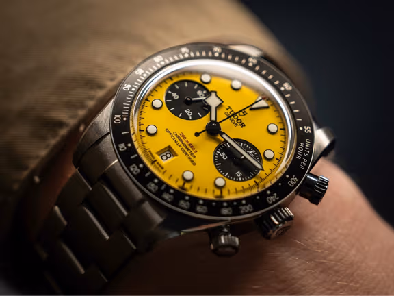 Tudor black bay chrono 39 bumblebee 2