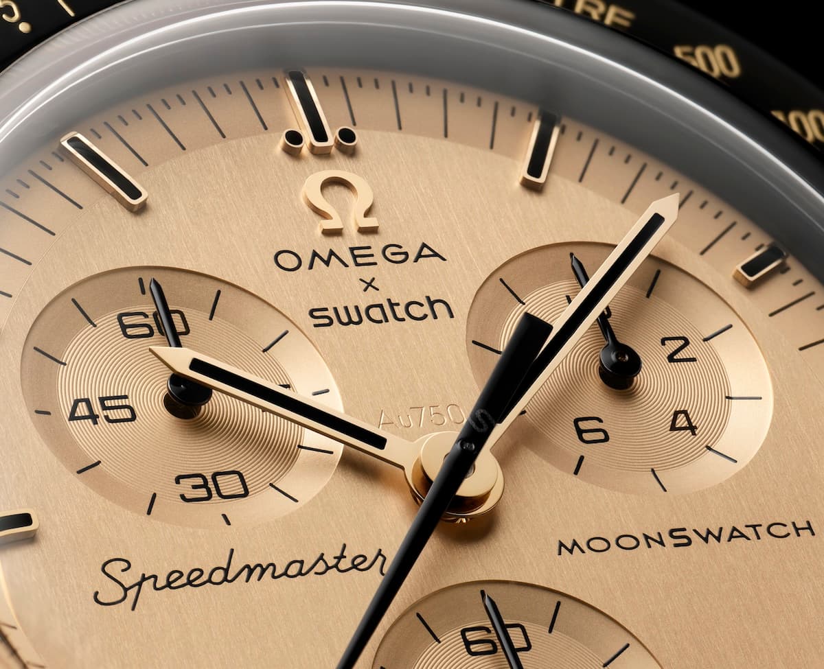 moonswatch 1969 up close