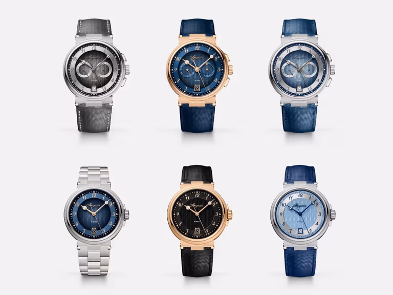 Breguet marine 5517 and 5527 guilloché dials 2026