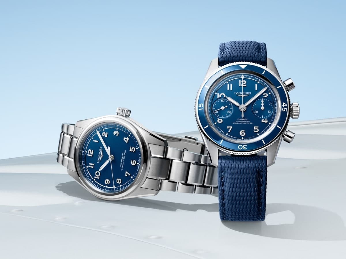 Longines spirit pilot and spirit pilot flyback