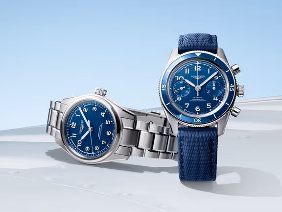 Longines spirit pilot and spirit pilot flyback