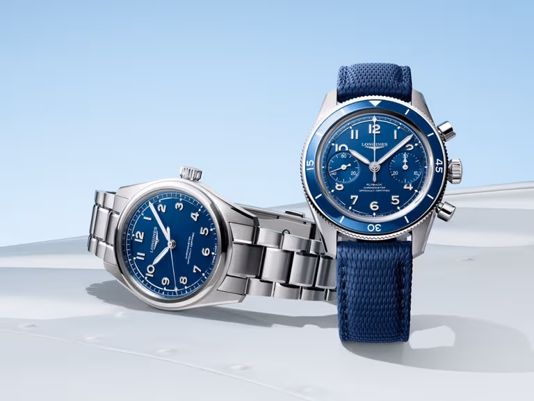 Longines spirit pilot and spirit pilot flyback
