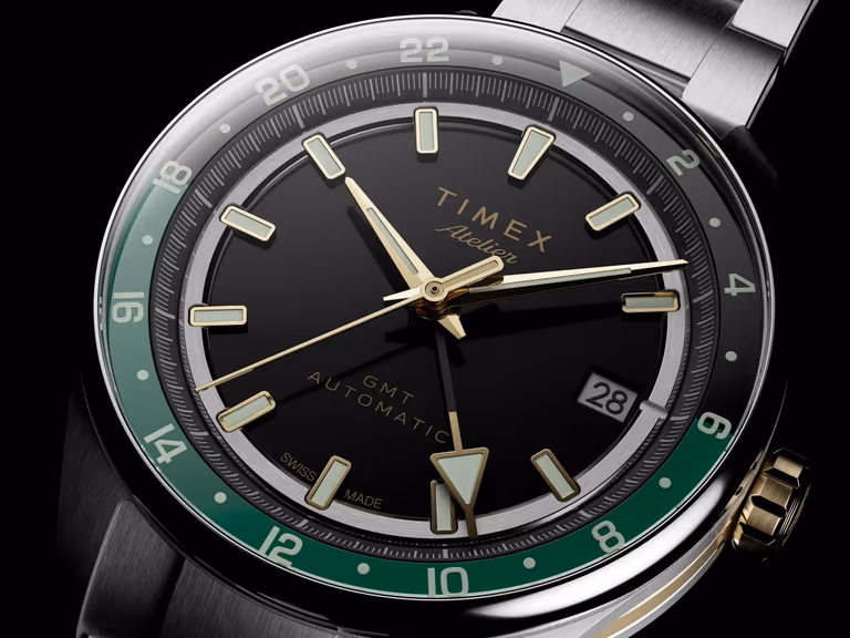 Timex atelier gmt première m1a ref tw6a07200 image 8